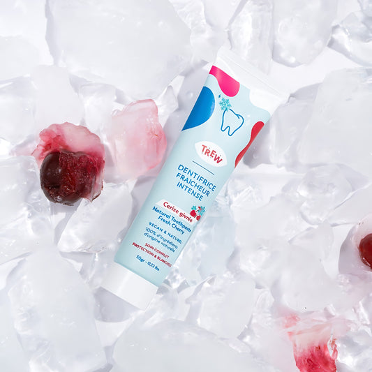 Frosted Cherry Vegan Toothpaste- Fluoride free