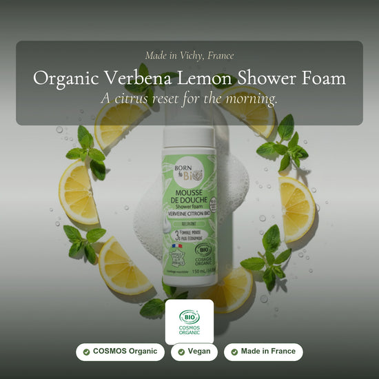 Organic Verbena Lemon Shower Foam – slide 1