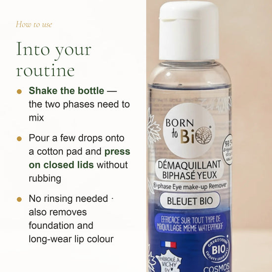 Certified Organic Waterproof Eye Makeup Remover – slide 6