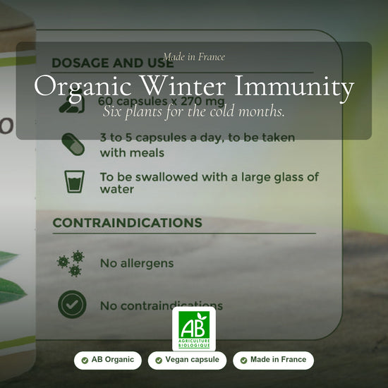 Winter Immunity Organic Food Supplement – slide 1