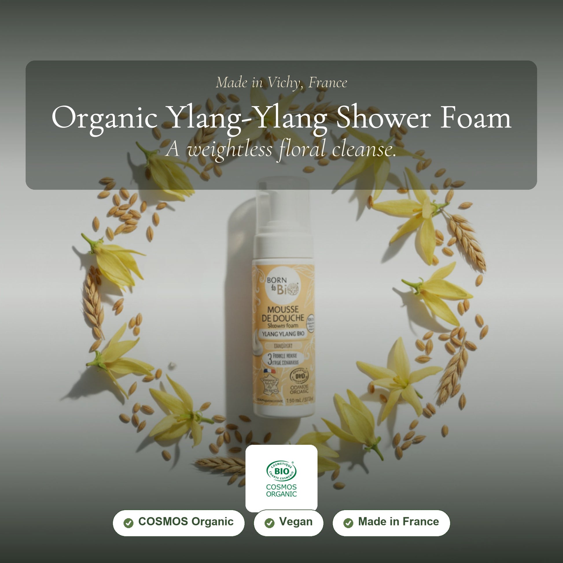 Organic Ylang-Ylang Shower Foam – slide 1