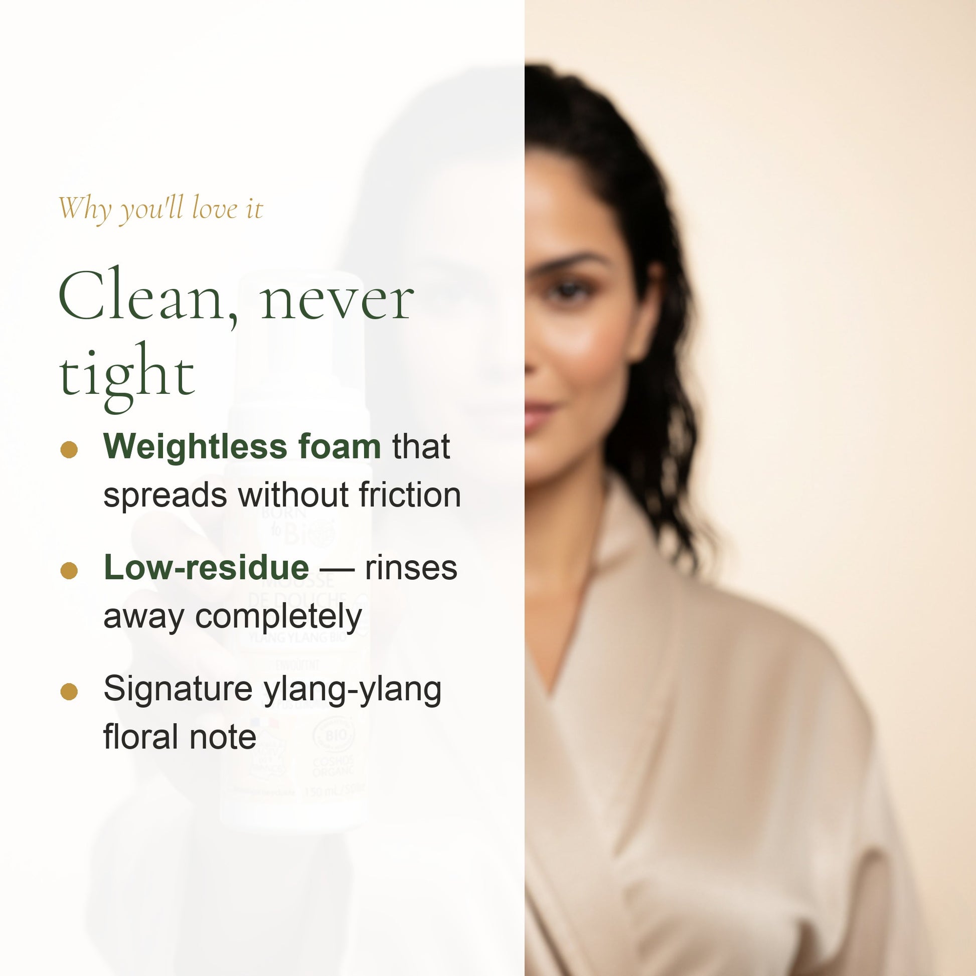 Organic Ylang-Ylang Shower Foam – slide 2