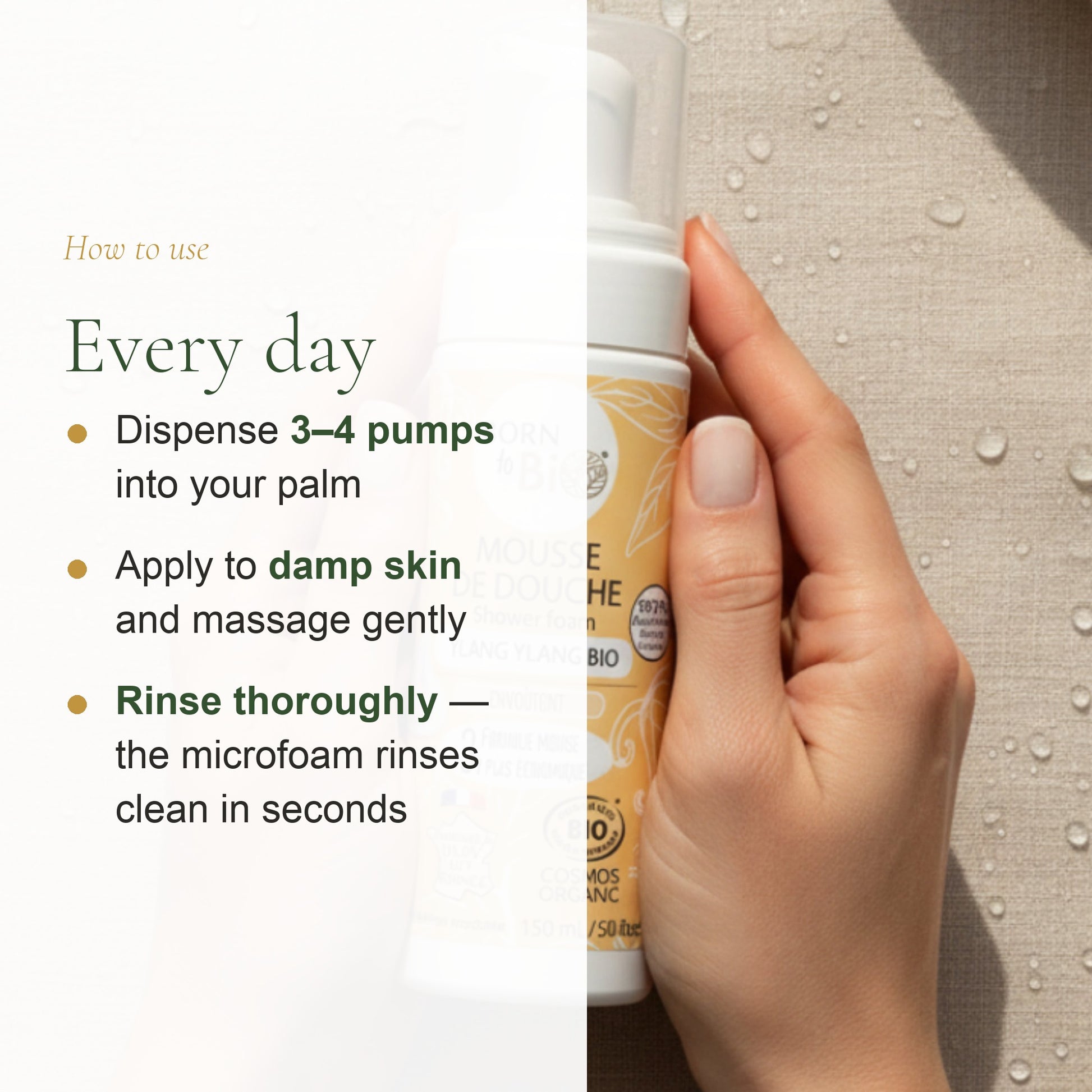 Organic Ylang-Ylang Shower Foam – slide 6